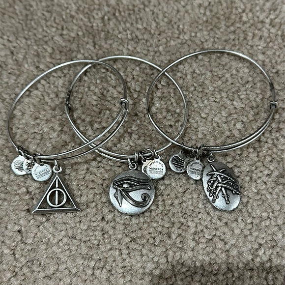 ALEX & ANI Deathly Hallows/Eye of Horus/7 Swords - Picture 1 of 6